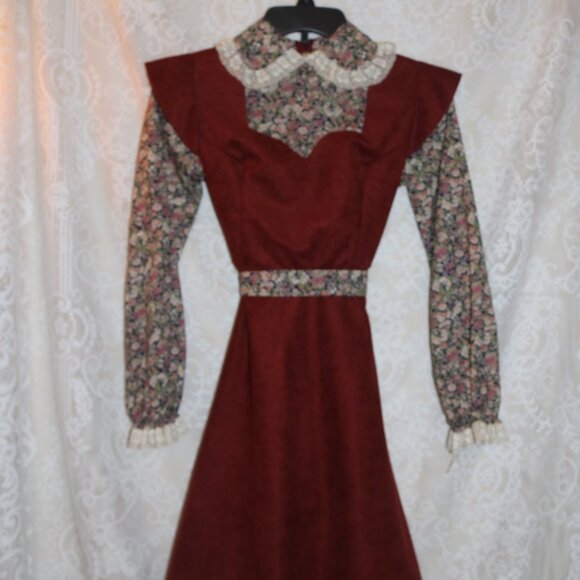 Vintage girls dress 70s/80s era Prairie look size 12 juniors my own personal